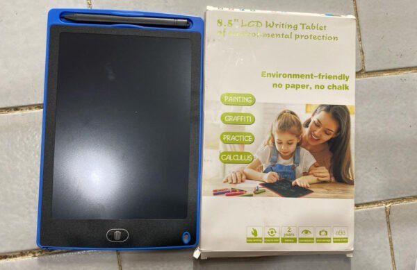 ( 8.5 / 10inch ) - LCD Writing Drawing Tablet | Kids Learning Table - Multi color  (Random color) - Image 2