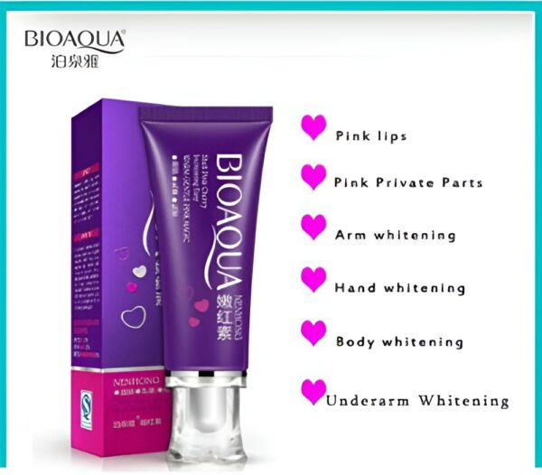 BioAqua Pink Magic Skin Care Whitening Cream - Image 2