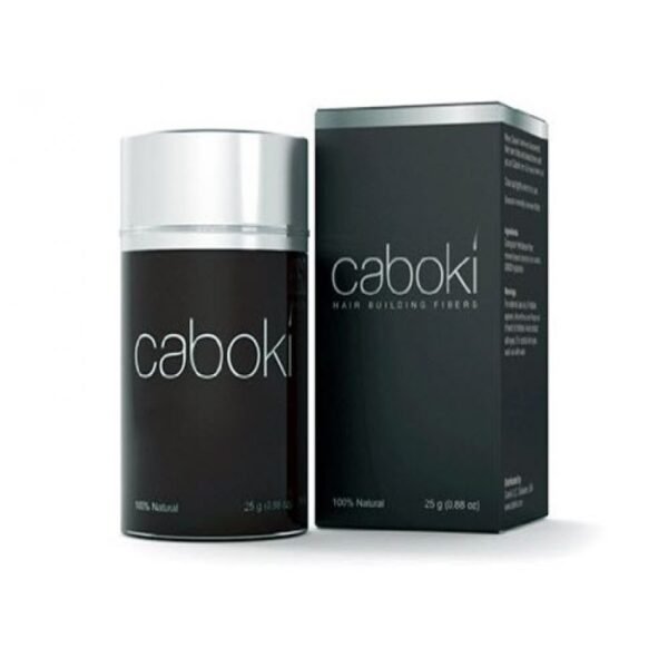 Caboki Hair Building Fibers  25g | Black | Dark Brown Hair building fibers  adds volume to thin hair - Image 7