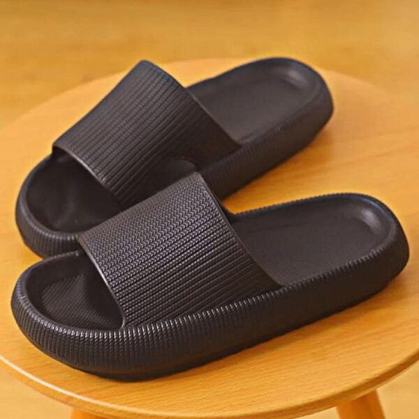 Pillow Slippers Slides for  Men, Non-Slip Foam Soft Comfortable EVA