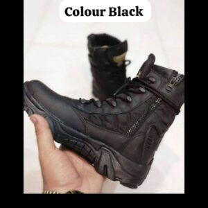 ( Black ) Delta Shoes Ankle Water resistant  Delta Shoes (Without Box)