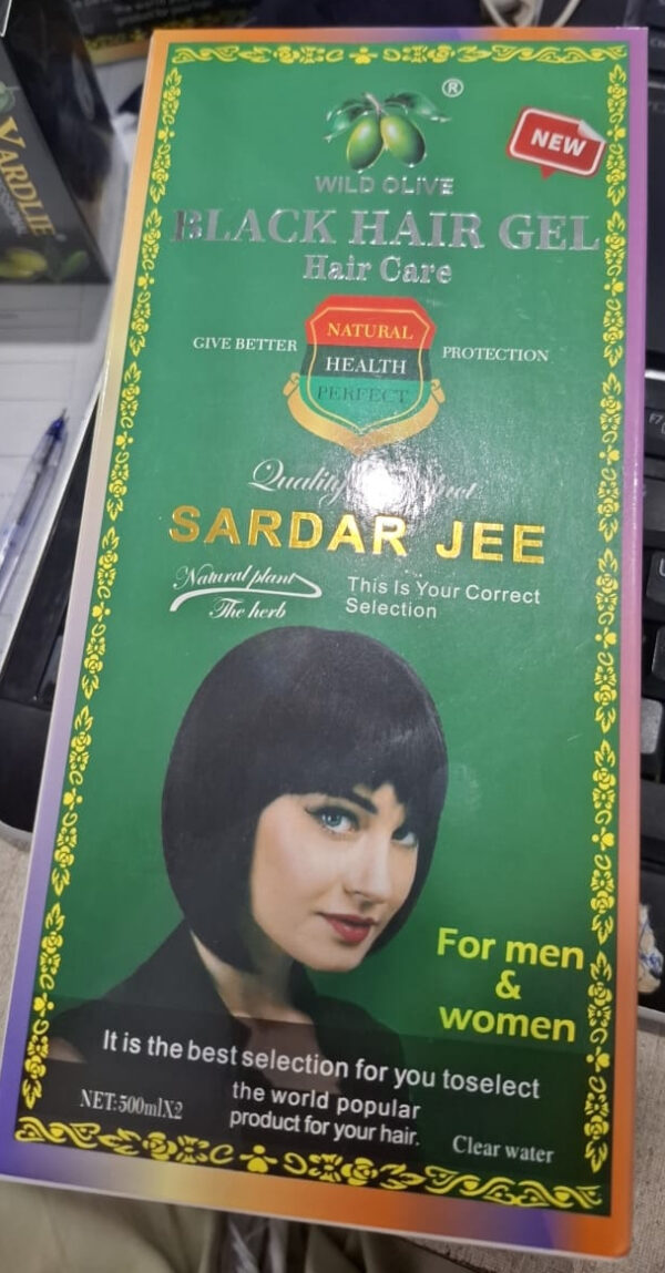 Sardar Jee Hair Color Gel 1000ml - Image 3