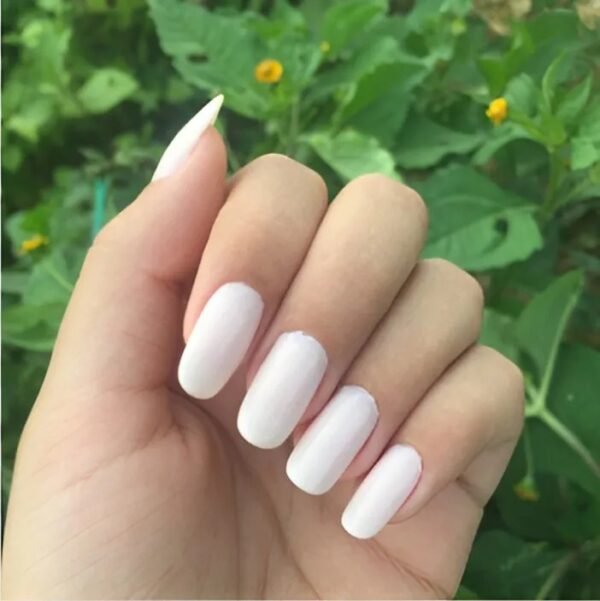 100 Nail Tips Original Natural Full Cover Acrylic Nail Tips - Image 5
