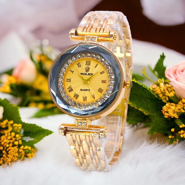 (without box) Rolex Ladies Luxurious  Women's Quartz Wristwatch - Image 9