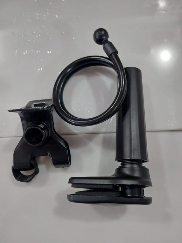 Gooseneck Phone Holder 360 Adjustable Lazy Holder Mount Clamp with Sturdy Flexible Long Arm (Black) - Image 4