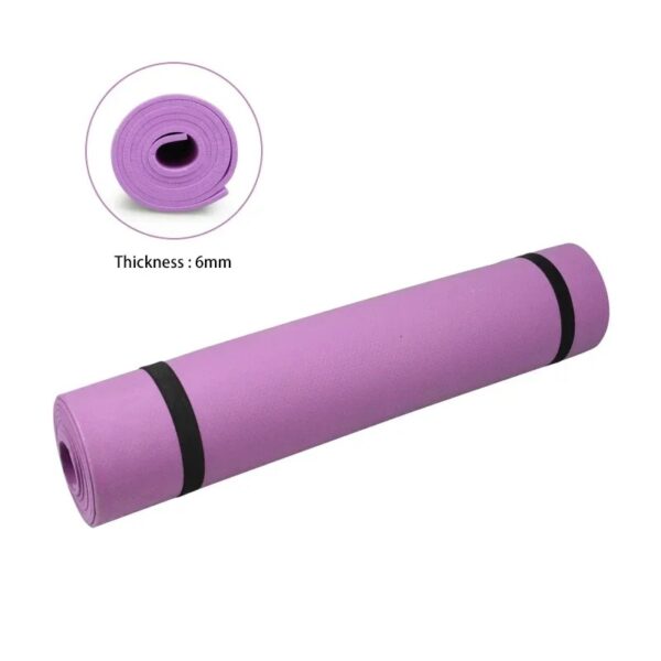 Yoga Matt Non-Slip Exercise Gym Flooring Mat Premium Quality For Men and Women Multi Purpose Uses (random color) - Image 5