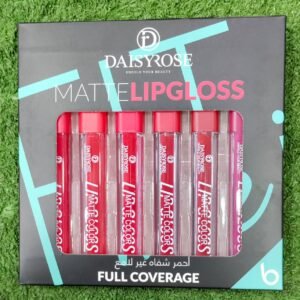 ( Pack of 6 )   Full Coverage Matte Lipgloss