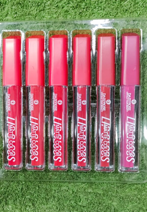 ( Pack of 6 )   Full Coverage Matte Lipgloss - Image 2