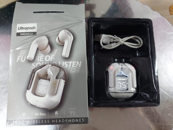 Ultrapods Pro Tws Bluetooth Earbuds Wireless Headphones | Ear Buds For Men & Women (Random color) - Image 2