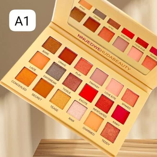 New NUDE HUDABEAUTY EYESHADOW PALETTE - (Imported) - Image 3