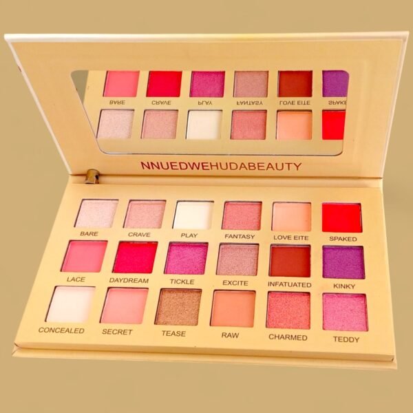 New NUDE HUDABEAUTY EYESHADOW PALETTE - (Imported) - Image 5