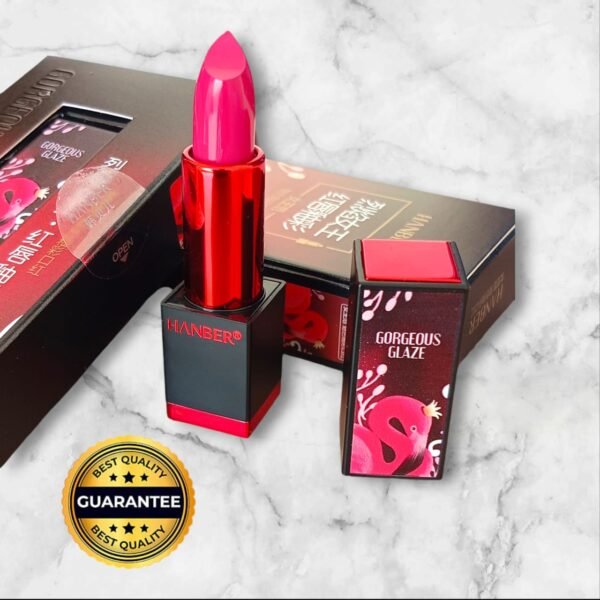 HANBER Lipstick  With METAL BODY & MAGNETIC CAP ( Imported) - Image 3