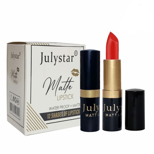 (6 Pcs ) Julystar Matte Lipstick Set - Image 3