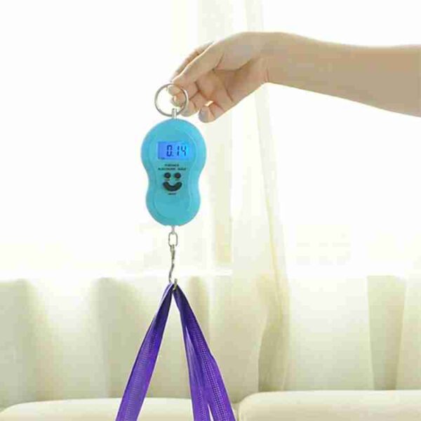 Imported Portable Electronic Digital Hand Hanging Hook Scale | Luggage Bag, Kitchen, Fishing Pocket Scale (random color) - Image 7