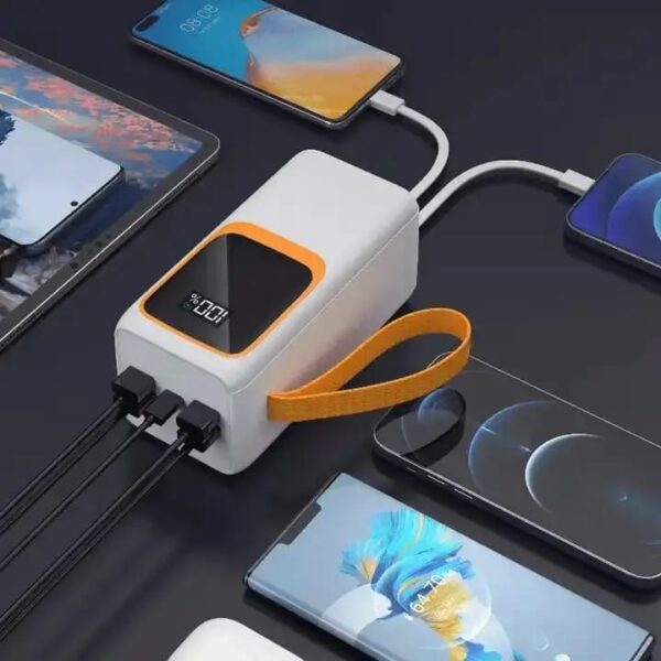 Aspor A350 50,000mAh - Fast Charging with Built-in Flashlight Power Bank for mobile and laptops  (Random color) - Image 11