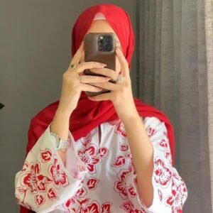 ( mahroon ) RANGOON🌺 print Stitched Suits casual wear for girls (Summer Lilen)