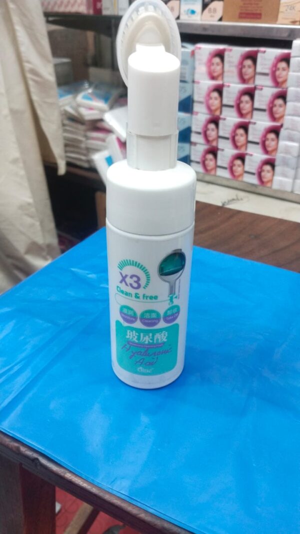 X3 Clean & free Moisturizing Cleansing Remover Hyaluron Acid