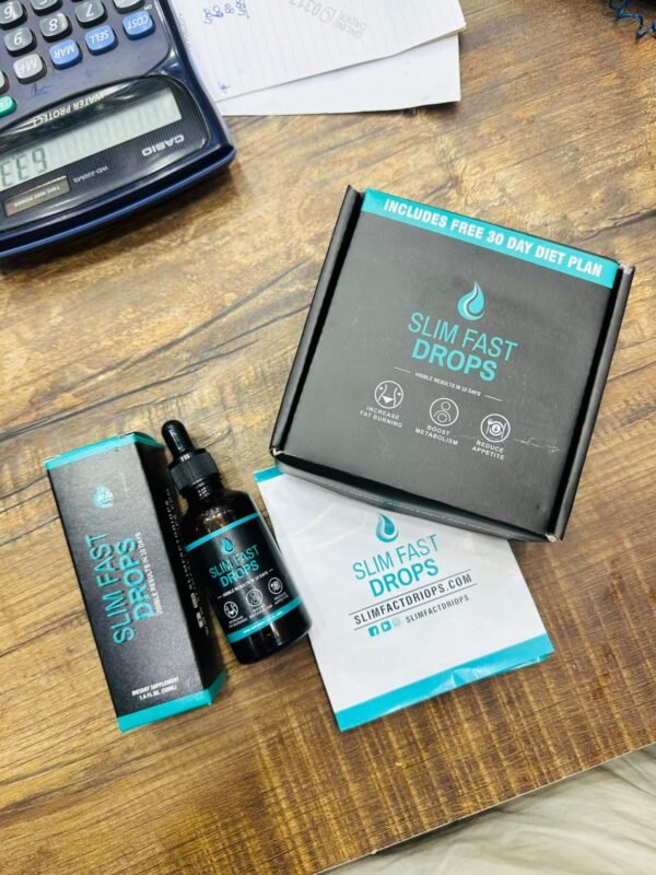 Slim Fast Drops Weight Loss Supplements - 50 ml - Image 2