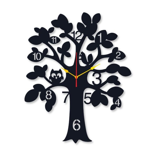 Tree Round clock Style Modern Design Decoration - Image 2