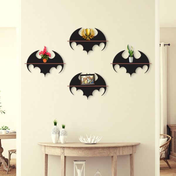 Batman shelves Pack of Four wall art Style Modern Design Decoration