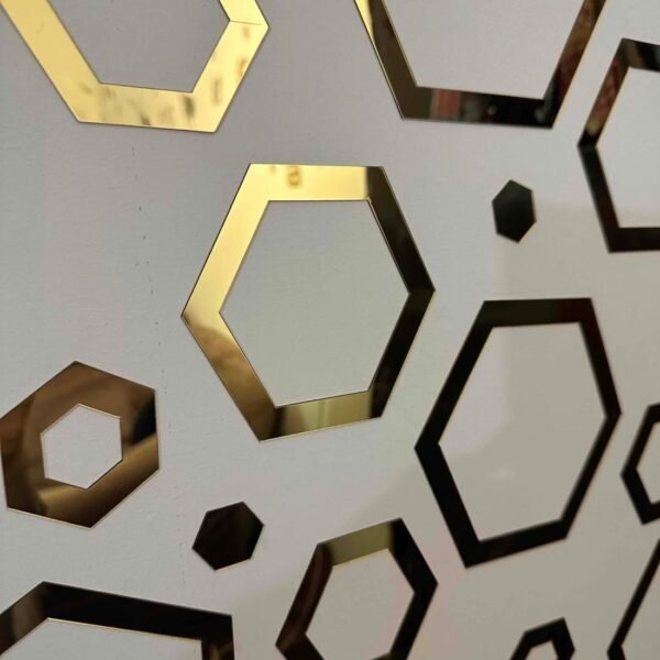 ACRYLIC SELF ADHESIVE WALL DECOR MIRRORS