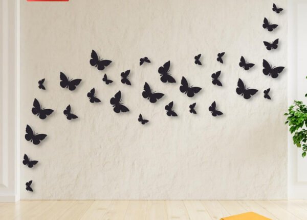 Home Wall art Pack of thirty butterflies - Image 2