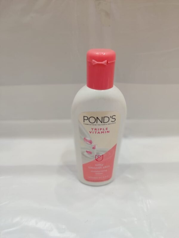 Ponds Triple Vitamin Moisturising Lotion Silky Smooth Skin - Image 6