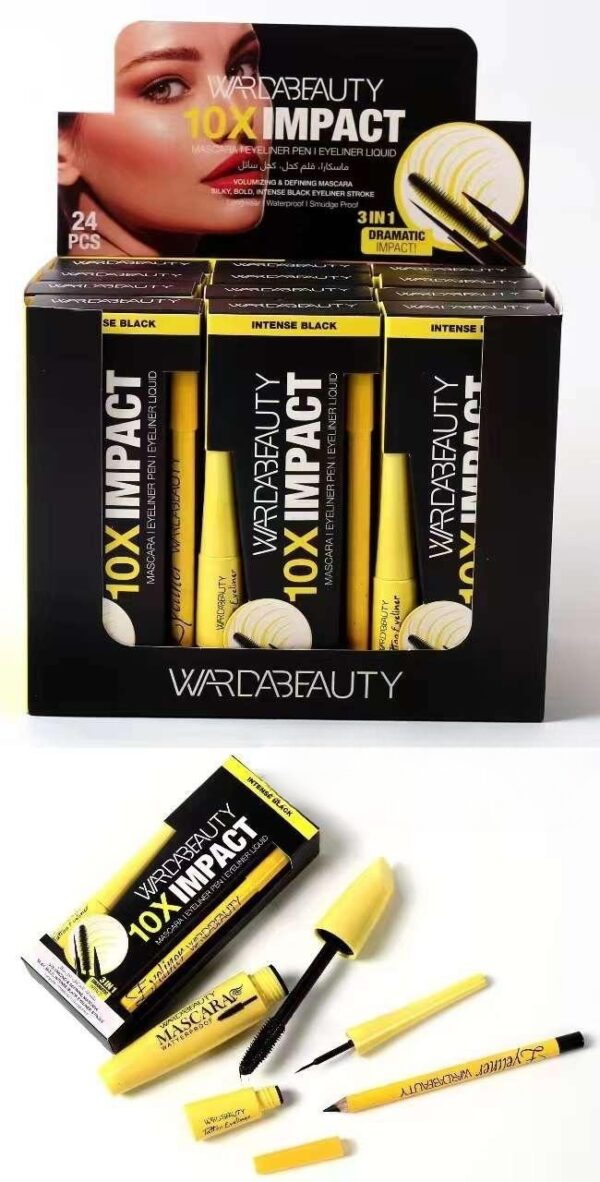 Warda Beauty Makeup 3 In 1 10XL Mascara Set