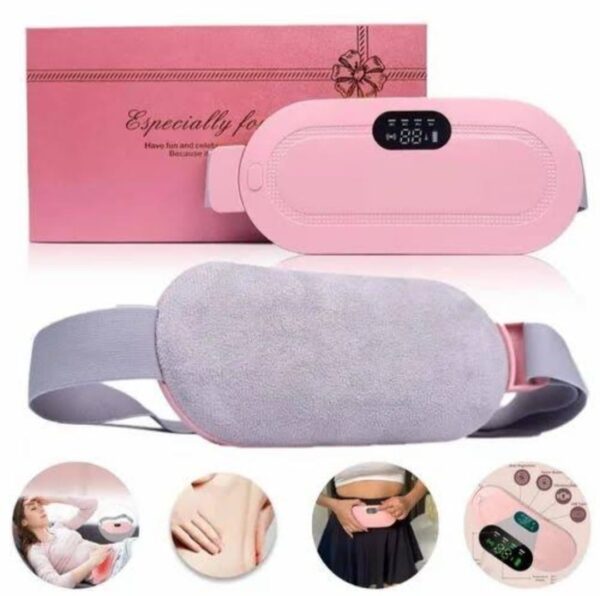 Period Cramp Relief Heater & Massager Belt | Electric Belt Massage for Women and Girls