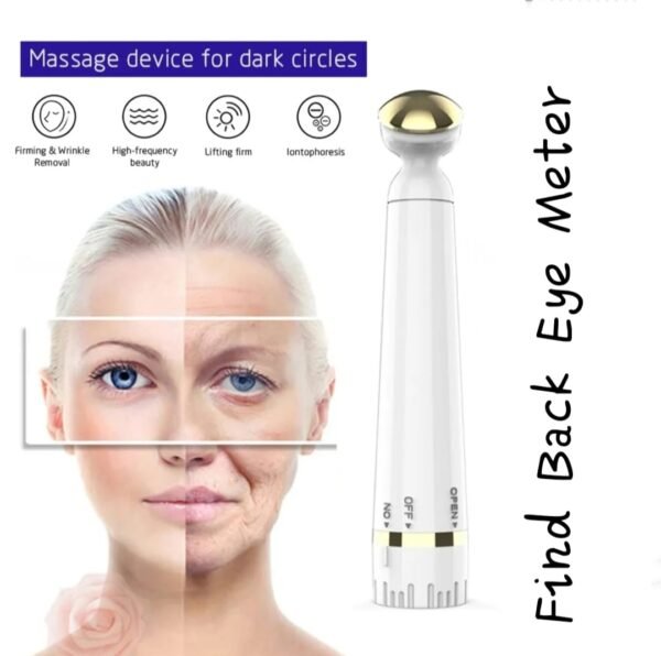 New  Mini Electric Vibration Portable Eye Massager Anti-Ageing Wrinkle Dark Circle Pen Removal Rejuvenation Beauty Care - Image 3