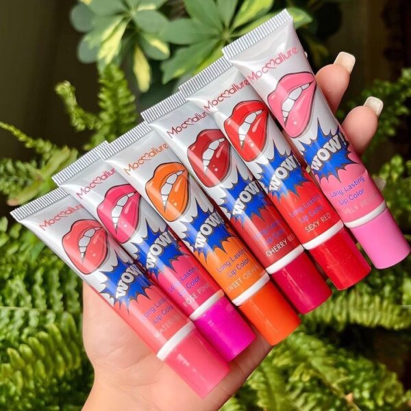 (pack of 6 ) 6pcs Peel Off Liquid Lipstick Waterproof & Long Lasting Lip Tint - Image 2