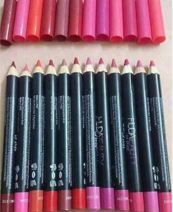 ( PACK OF 12 ) Huda Lip Pencil - Image 2