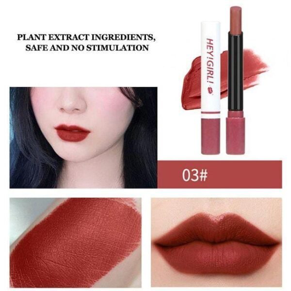 ( PACK OF 4 )  Hey! Girl! Wonderful Smoke Tube Lipstick - Image 4