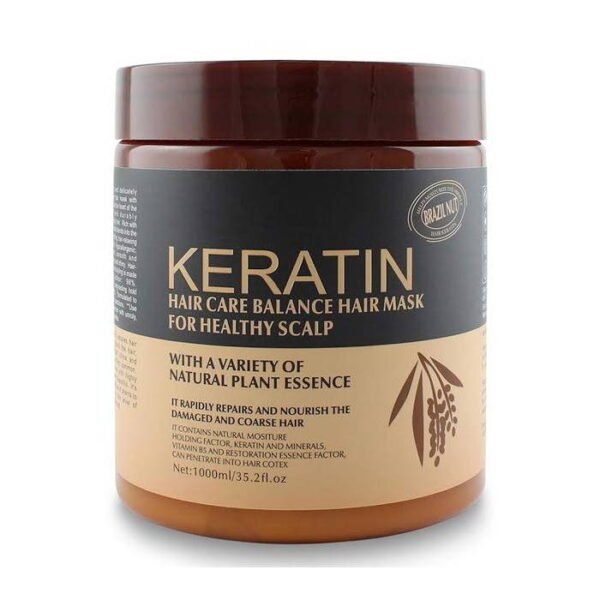 Brazil Nut Keratin Hair Mask - Keratin Hair Treatment (500ml) - Image 2