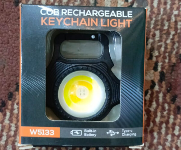 W5133 COB Rechargeable Keychain Light Small and Lightweight - Image 5