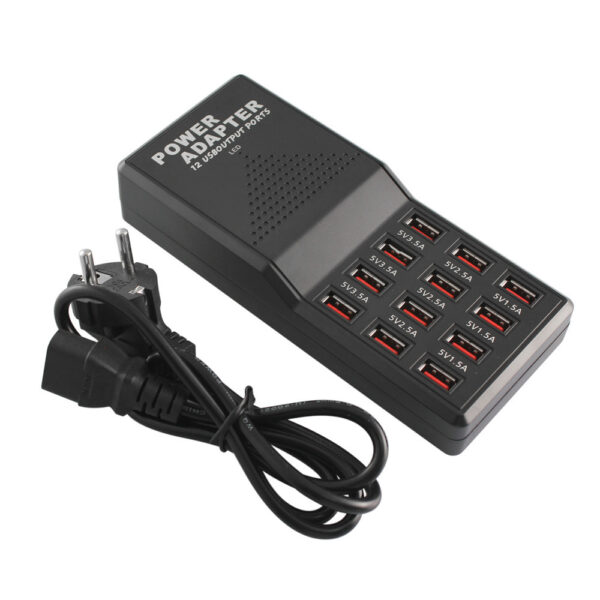 12 Ports USB Charger Station 12AMP  USB Charging - Image 4