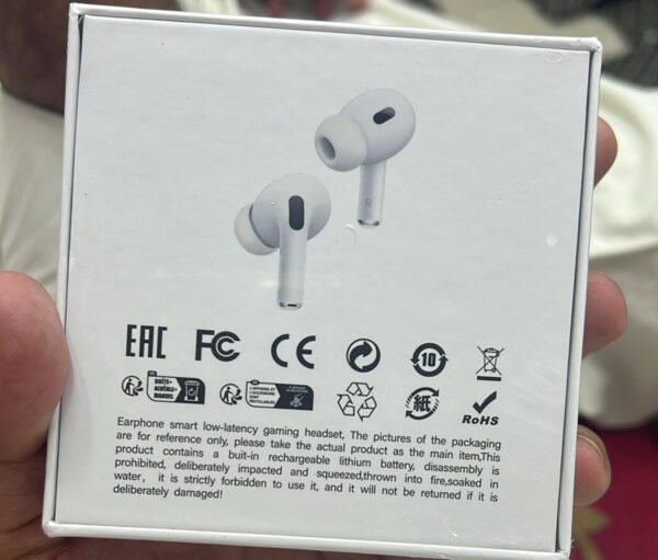 A9 Pro Wireless Bluetooth Headphones ANC Noise Reduction Headset LED Touch Screen Earbuds (random color) - Image 3