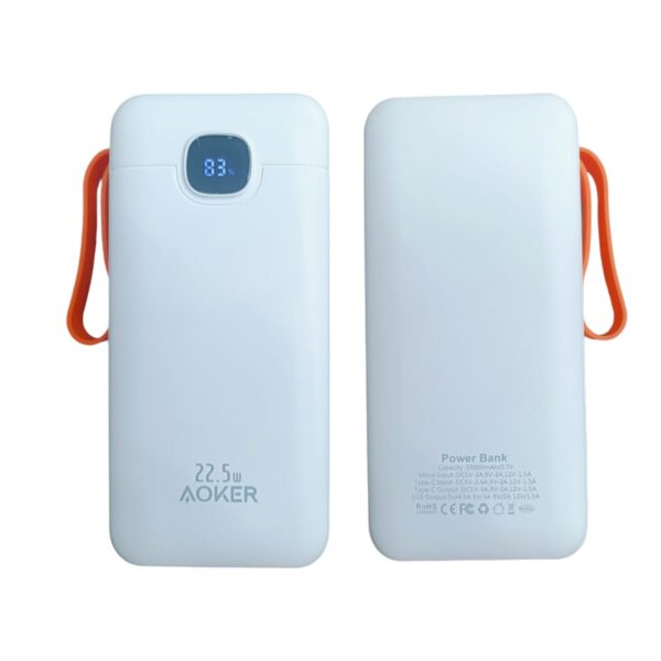 Lot Imported Power Bank AOKER 50000 mAh Super Fast Charging 22.5W - Image 3