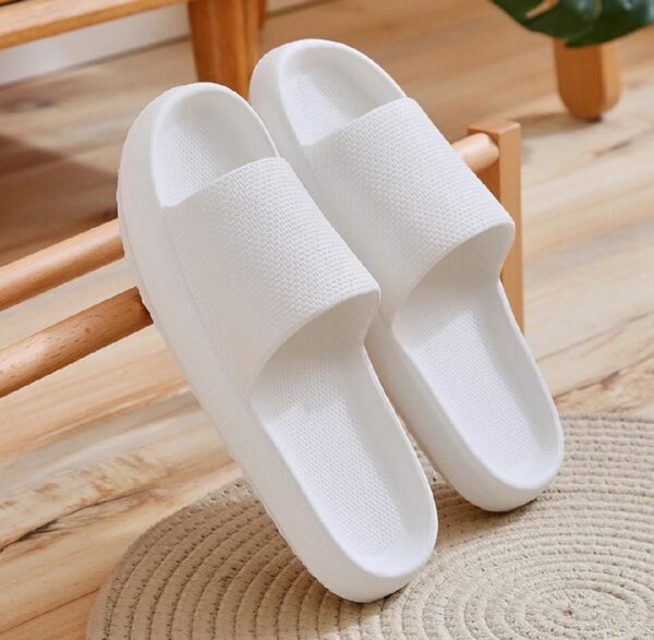 Thick Platform Bathroom Home Slippers Cloud Slippers Women Soft Sole EVA Indoor Slides Sandals Summer Non-Slip Flip Flops - Image 4