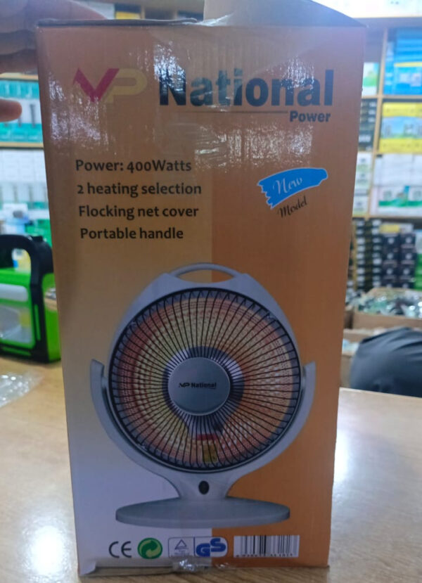 National Power Sun Halogen Electric Dish Heater for winter - Image 3