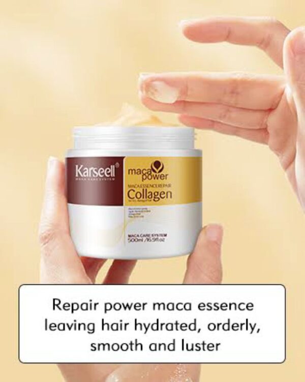 Karseell Hair Repair Mask - Deep Conditioning for Dry Damaged Hair 500ml - Image 3