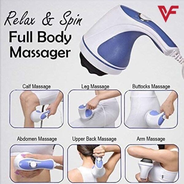 Relax and Spin Tone Body Massager (3in 1) - Image 3