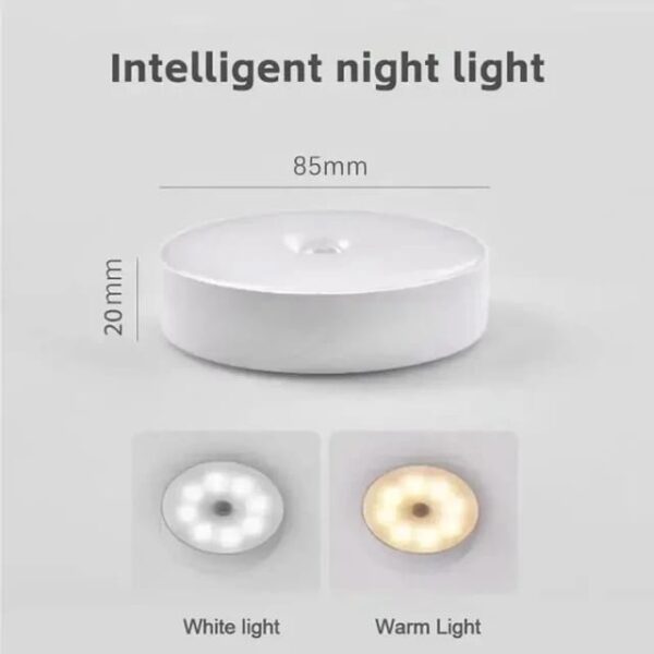 (1 PCs )Intelligent night light home wardrobe storage USB light charging function - Image 4