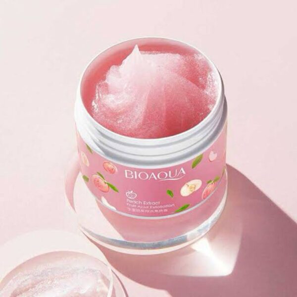 Bioaqua Peach Extract Fruit Acid Exfoliating Face Gel Cream 140g - Image 4