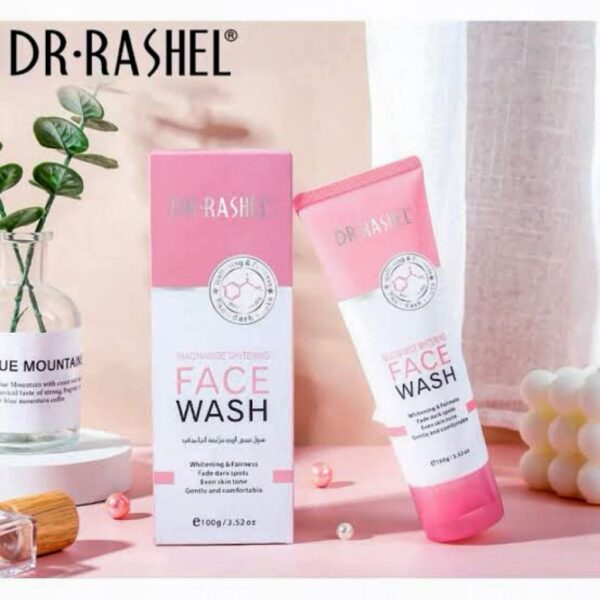 Dr Rashel Niacinamide Whitening Face Wash | Brightening Lightening Facial Clean, 100g - Image 2