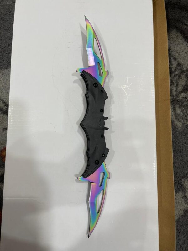 Batman Knife – Multi coloured Blades - Image 3