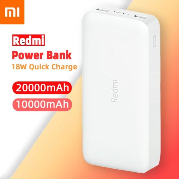 Redmi MI Power Bank  Fast Charging for Mobile Phones (20,000mAh) (Random color)