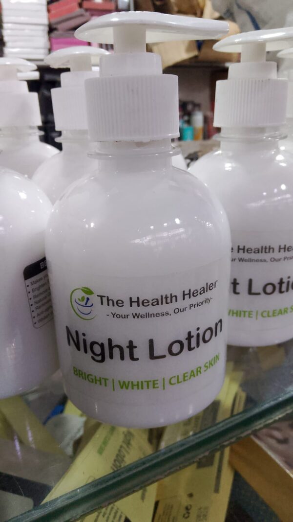 The Health Healer Night Lotion BRIGHT WHITE CLEAR SKIN - Image 4