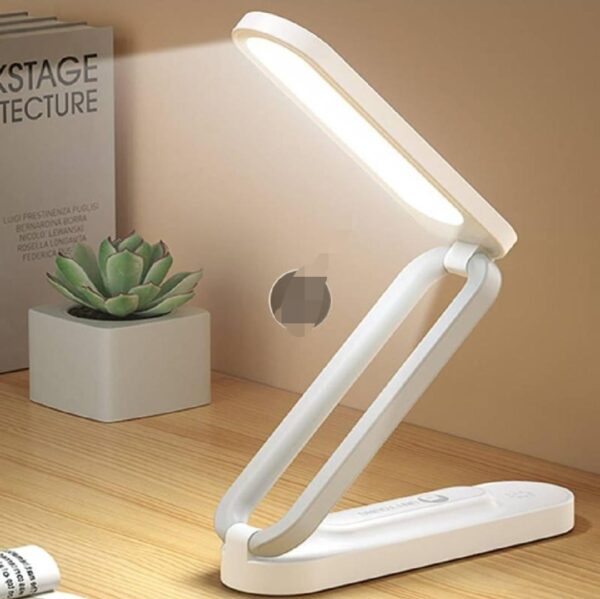 Foldable LED Table Desk Lamp Eye Protection Learning Touch Stepless Dimming USB Night Light Bedside Bedroom Rechargeable - Image 4