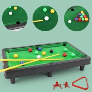 Mini Billiard Game Snooker Table Pool Set for kids